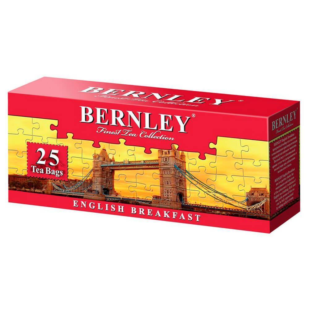 Чай черный BERNLEY English Breakfast 25х2г