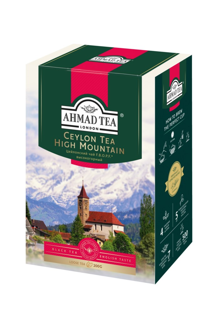 Чай черный AHMAD TEA Ceylon Tea high mountain 200 г