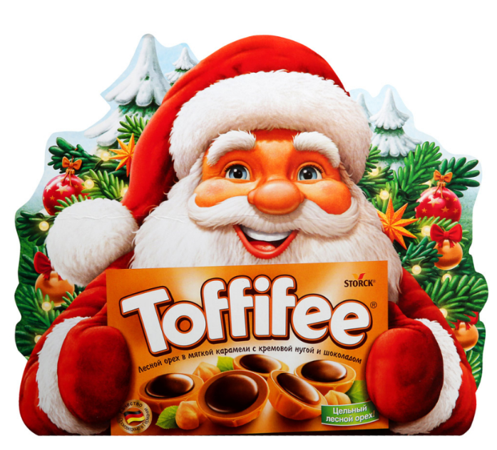 Конфеты STORCK Toffifee Санта 125 г