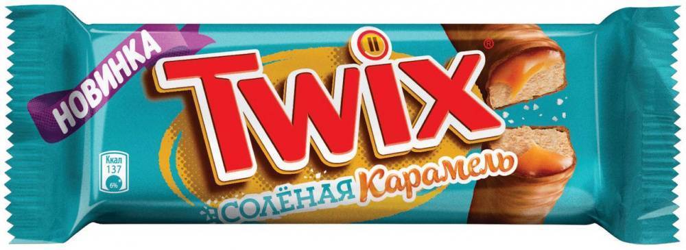 Батончик TWIX Соленая карамель 55 г