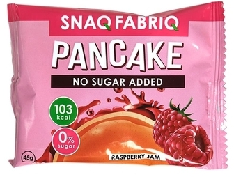 Панкейк неглазированный с начинкой Малиновый джем, TM SNAQ FABRIQ 45г