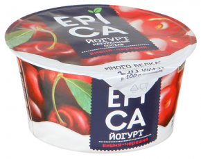 Йогурт EPICA вишня-черешня 130 г 4.8%