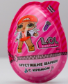 Хрустящие шарики с кремом и игрушкой LOL 15 г