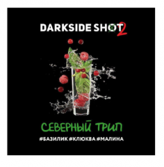 Табак для кальяна DARKSIDE Shot Северный Трип (базилик, клюква, малина) 25 г