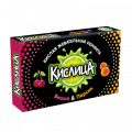 Конфета жевательная КИСЛИЦА кола, мохито, вишня, персик 18 г