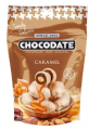Конфеты CHOCODATE Финики с миндалем и карамелью в сочетании белого и молочного шоколада 100 г