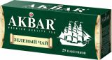 Чай зеленый AKBAR Корабль 25х2г