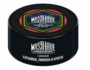 Табак для кальяна MUSTHAVE Undercoal Клубника Лимон и Арбуз 25 г