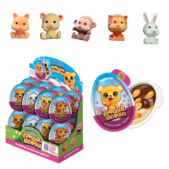 Десерт HAPPY TOY Крошки-лапочки с игрушкой 20 г