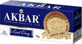 Чай черный AKBAR Earl Grey с бергамотом 25х2г