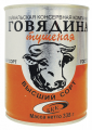 Говядина тушеная БКК высший сорт 338 г