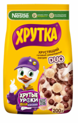 Сухой завтрак ХРУТКА Duo шоколадные шарики 200 г