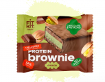 Пирожное FITKIT Choco Protein Brownie Шоколад-фисташка 50 г