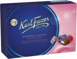 Конфеты KARL FAZER молочный шоколад с малиновым йогуртом 150 г