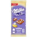 Шоколад MILKA Bubbles молочный с бананово-йогуртовой начинкой 92 г
