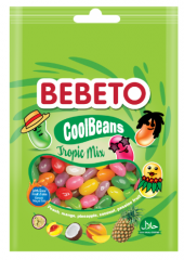 Жевательный мармелад BEBETO Cool Beans тропическое ассорти 60 г