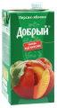 Нектар ДОБРЫЙ персик-яблоко 2 л
