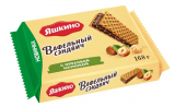 Вафли ЯШКИНО Вафельный сэндвич  с ореховой начинкой 168 г