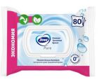 Бумага туалетная влажная Zewa Pure без аромата уп. 80 шт