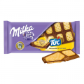 Шоколад MILKA Tuc молочный с соленым крекером 87 г
