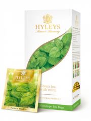 Чай зеленый HYLEYS Гармония Природы. С мятой 25х1,5г