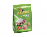 Готовый завтрак LEONARDO клубничные шарики 400 г