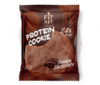 Печенье FIT KIT Choco Protein Cookie Двойной шоколад 50 г