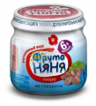 ФрутоНяня Пюре говядина 6+ мес. бан. 80г