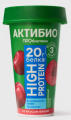 Напиток кисломолочный АКТИБИО High Protein со вкусом вишни высокобелковый безлактозный 190 г 1.5