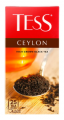 Чай черный TESS Ceylon 25х2г