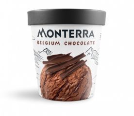 Мороженое MONTERRA Бельгийский шоколад сливочное 276 г 17,3%