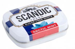 Драже SCANDIC Fresh Arctic Mint освежающие без сахара 14 г