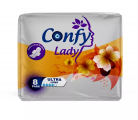 Прокладки гигиенические CONFY Lady. Ultra Long 8 шт