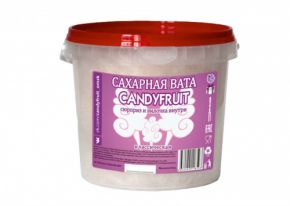 Сахарная вата CANDYFRUIT Тату классическая белая 60 г