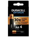 Батарейка DURACELL OPTIMUM  АА 4шт