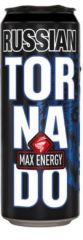 Напиток энергетический TORNADO MAX ENERGY Russian  газированный 450 мл