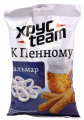 Сухарики ХРУСTEAM ржано-пшеничные к пенному кальмар 90 г