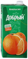Нектар ДОБРЫЙ апельсин 2 л