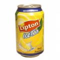Холодный чай LIPTON чёрный лимон 0.25 л