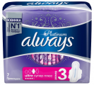 Прокладки гигиенические ALWAYS Platinum Ultra super plus 7 шт