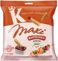 Сухарики КИРИЕШКИ Maxi Стеик соус барбекю 70 г