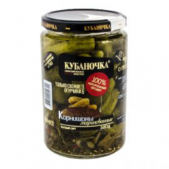 Корнишоны КУБАНОЧКА маринованные 680 г