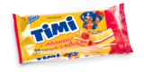 Пирожное TIMI бисквитное с малиной и сливками 330 г