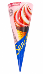 Мороженое SUNREME клубника со сливками 73 г