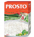 Рис PROSTO среднезерный  для гарнира в пакетиках 8х62,5г
