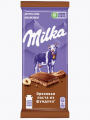 ШОКОЛАД МОЛОЧНЫЙ MILKA ОРЕХОВАЯ ПАСТА ИЗ ФУНДУКА 80г
