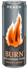 Напиток энергетический BURN Персик-Манго Zero sugar ж/б 0,449 л