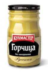 Горчица КУХМАСТЕР Русская 190 г