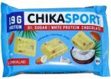 Chikalab Белый шоколад с миндалем и кокосовыми чипсам