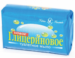 Мыло туалетное Новое Глицериновое 90г